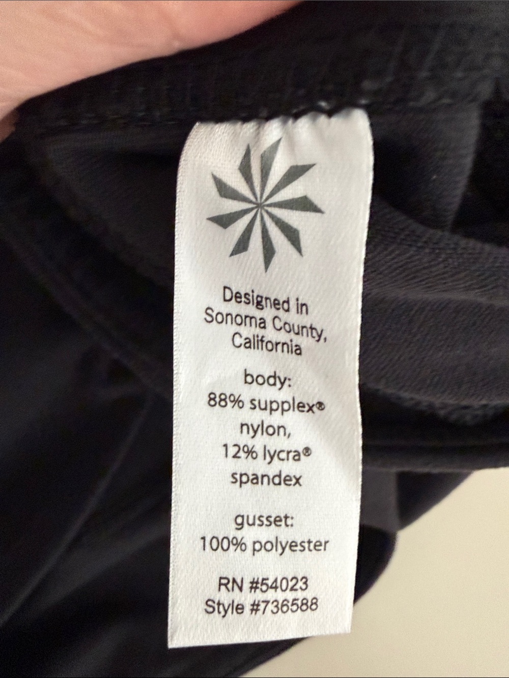 ATHLETA Revelation Supplex Flare Yoga Pants Black Size XL - Picture 8 of 9
